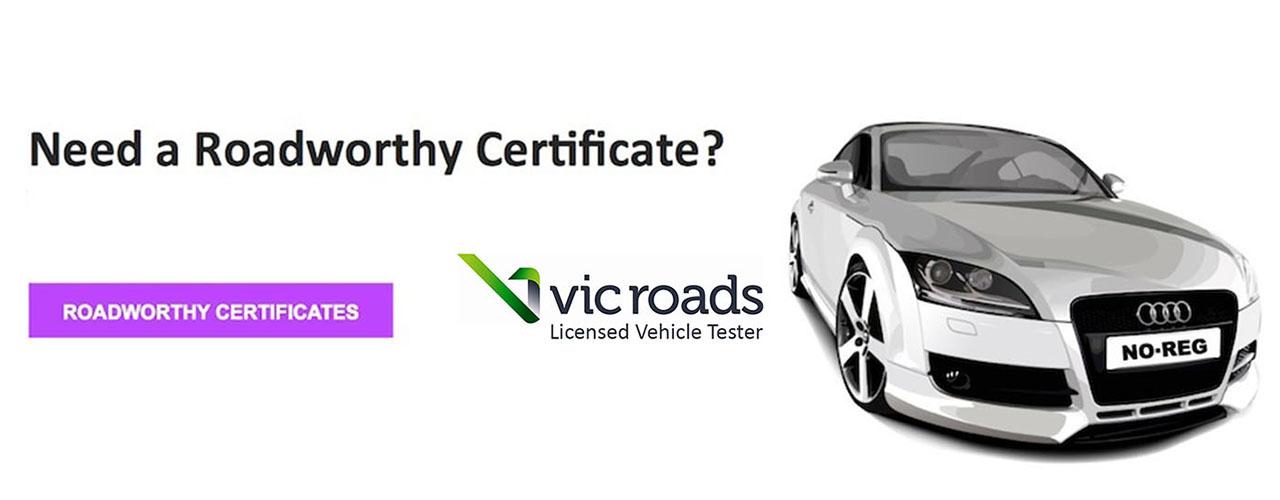 Need Roadworthy Certificate